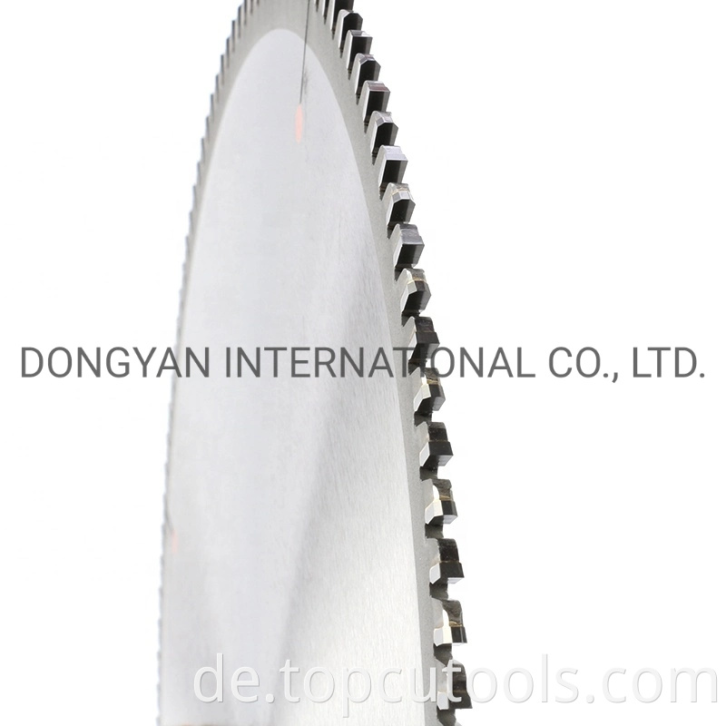 10 "TCT Circular Carbid Saw Saw Blade für Aluminium